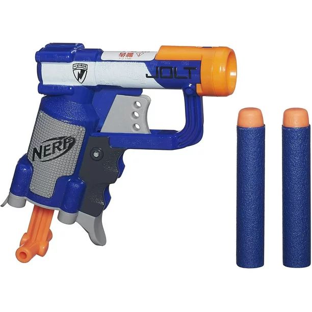 Nerf N-Strike Elite Jolt Blaster, Includes 2 Official Nerf Darts - Walmart.com | Walmart (US)