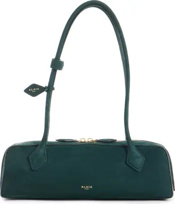 Ala\u00efa Medium Le Teckel Suede East/West Shouder Bag | Nordstrom | Nordstrom