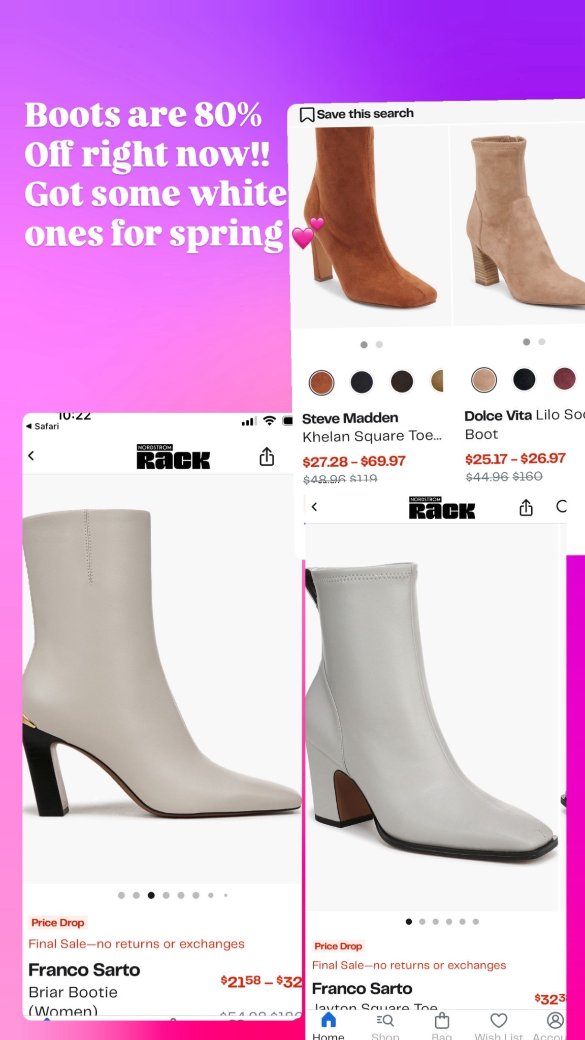Such a good deal! Now is the best time to buy boots 

#LTKSaleAlert #LTKootd #LTKNYFW