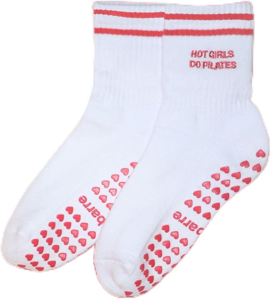 Hot Girls Do Pilates PIlates Socks - Barre Socks - Grip Socks | Amazon (US)