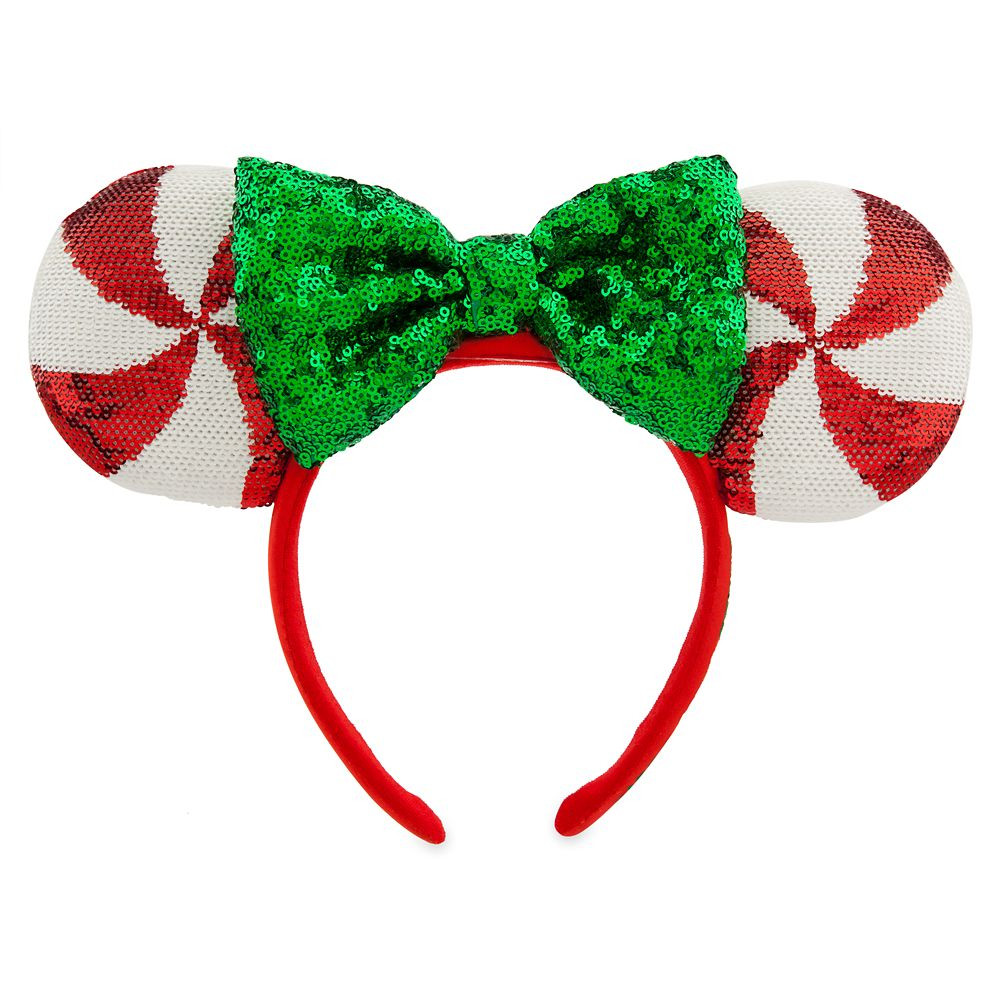 Minnie Mouse Peppermint Candy Ear Headband | shopDisney | Disney Store