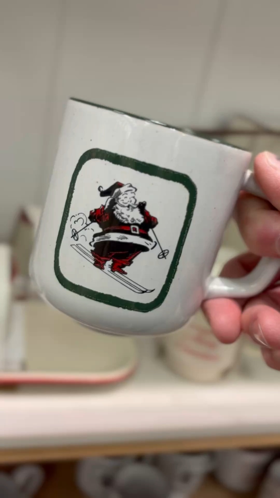 The cutest Santa mug from Target! Perfect for Christmas cocoa nights, coffee bars, and cozy kitchen decor. Such a fun, budget-friendly holiday gift or stocking stuffer. Dishwasher + microwave safe! #TargetFinds #TargetHoliday #ChristmasMug #SantaMug #HolidayCoffeeBar #ChristmasTablescape #CozyChristmasHome #AffordableGifts #StockingStufferIdeas #TargetChristmas #HolidayKitchenDecor #giftguide 

 #LTKHoliday #LTKSeasonal #LTKFindsUnder50