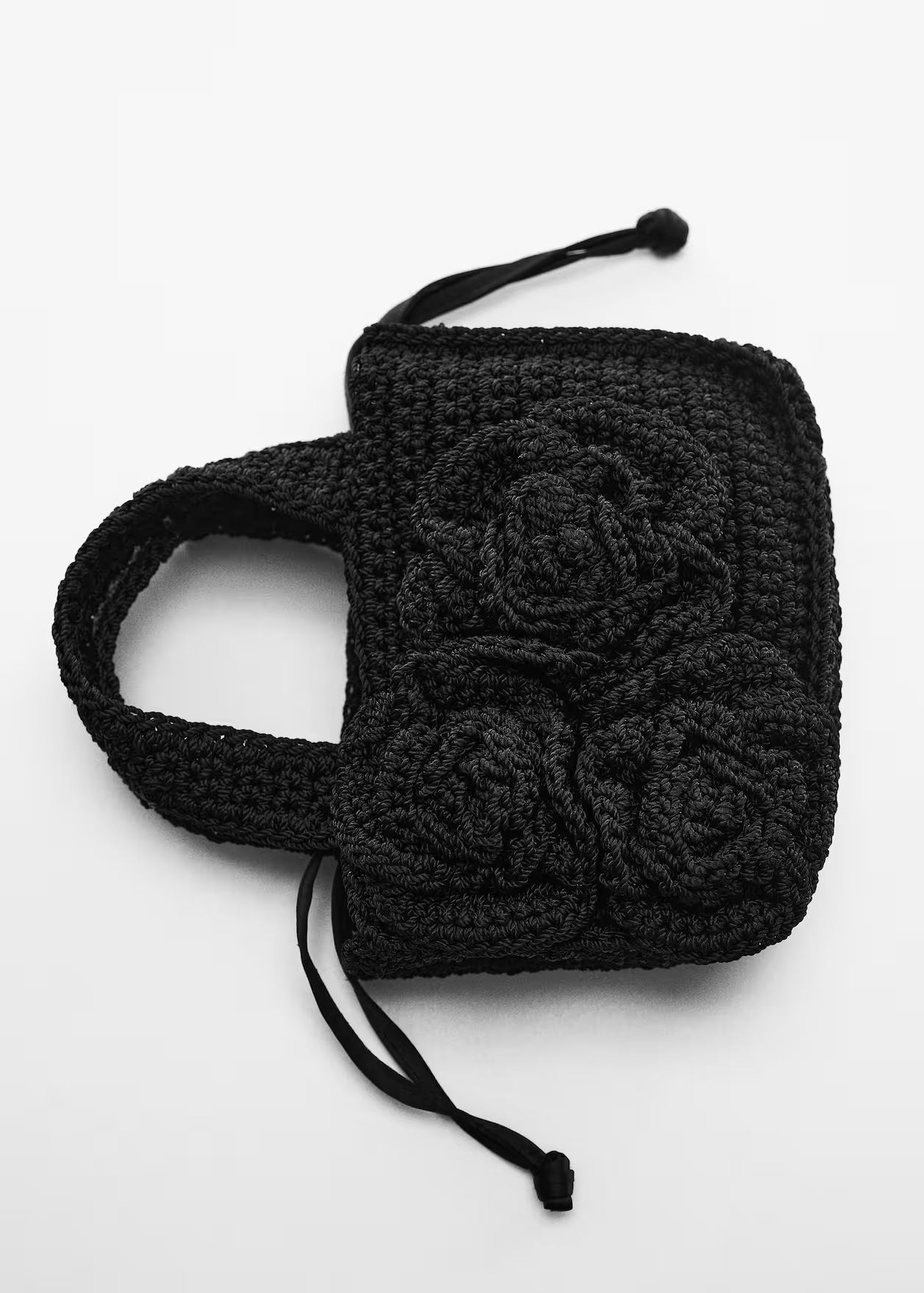 Flowers crochet mini bag -  Women | Mango USA | MANGO (US)