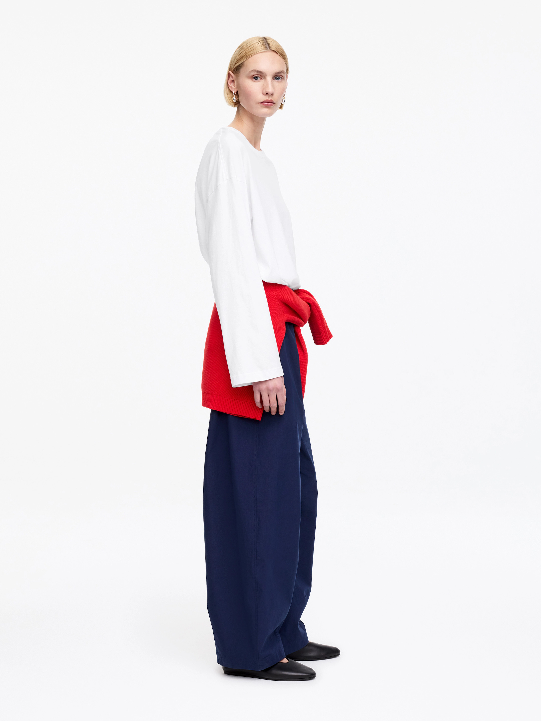 Relaxed Long-Sleeve T-Shirt | Arket UK