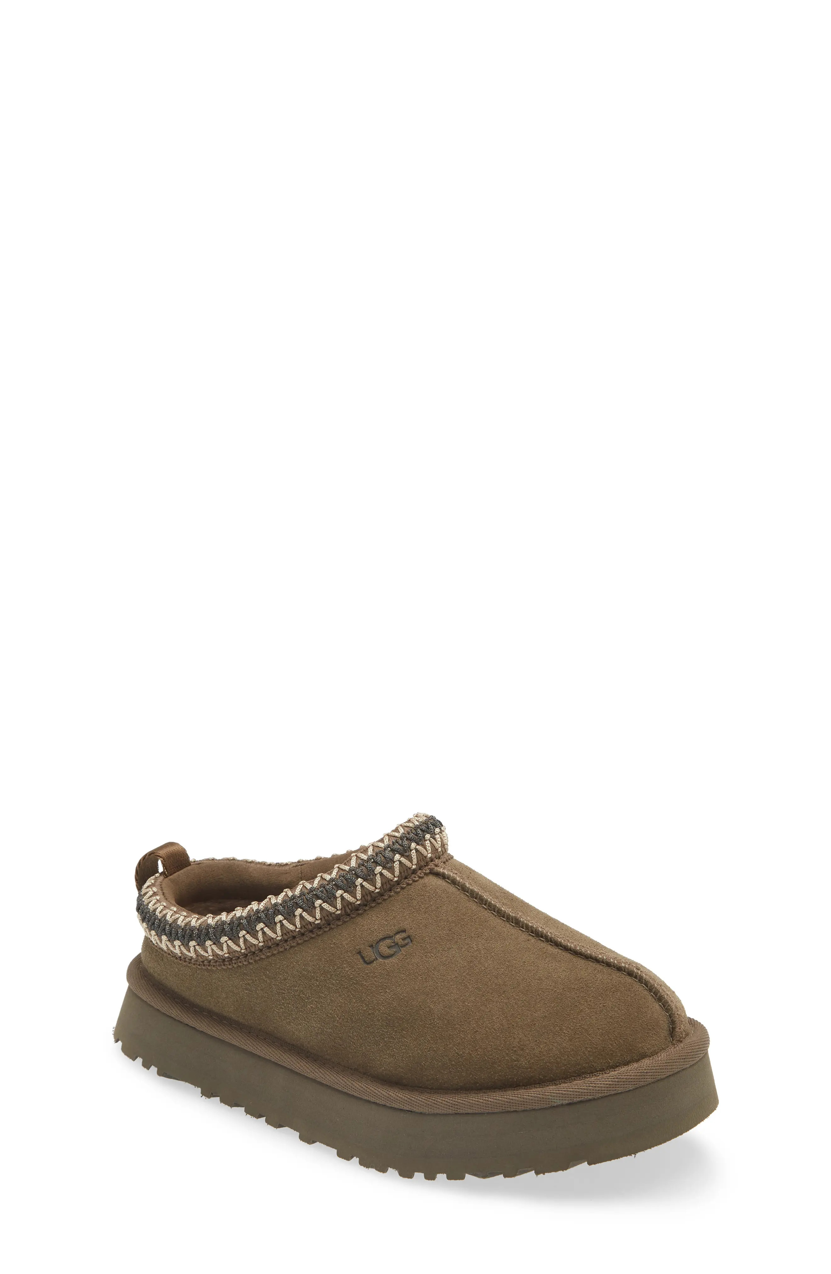 UGG® Kids' Tazz Slipper in Green Multi at Nordstrom Rack, Size 13 M | Nordstrom Rack