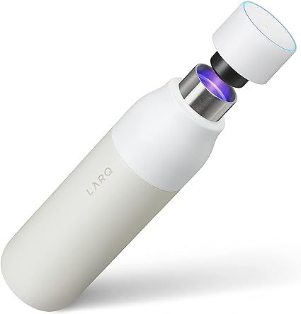 LARQ Bottle PureVis 17 oz - Self-Cleaning and Insulated Stainless Steel Water Bottle with UV Wate... | Amazon (US)