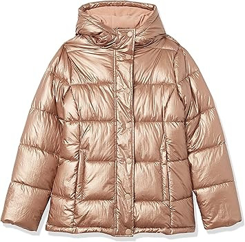 Amazon Essentials Women's Heavy-Weight Long-Sleeve Full-Zip Hooded Puffer Coat | Amazon (US)