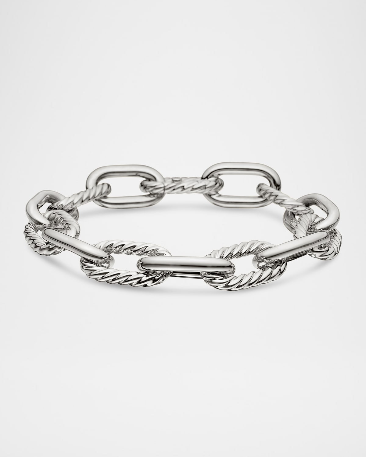 DY Madison Chain Bracelet in Silver, 11mm | Neiman Marcus
