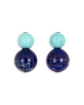 Jennifer Behr Cara Lapis & Turquoise Earrings | Bloomingdale's (US)