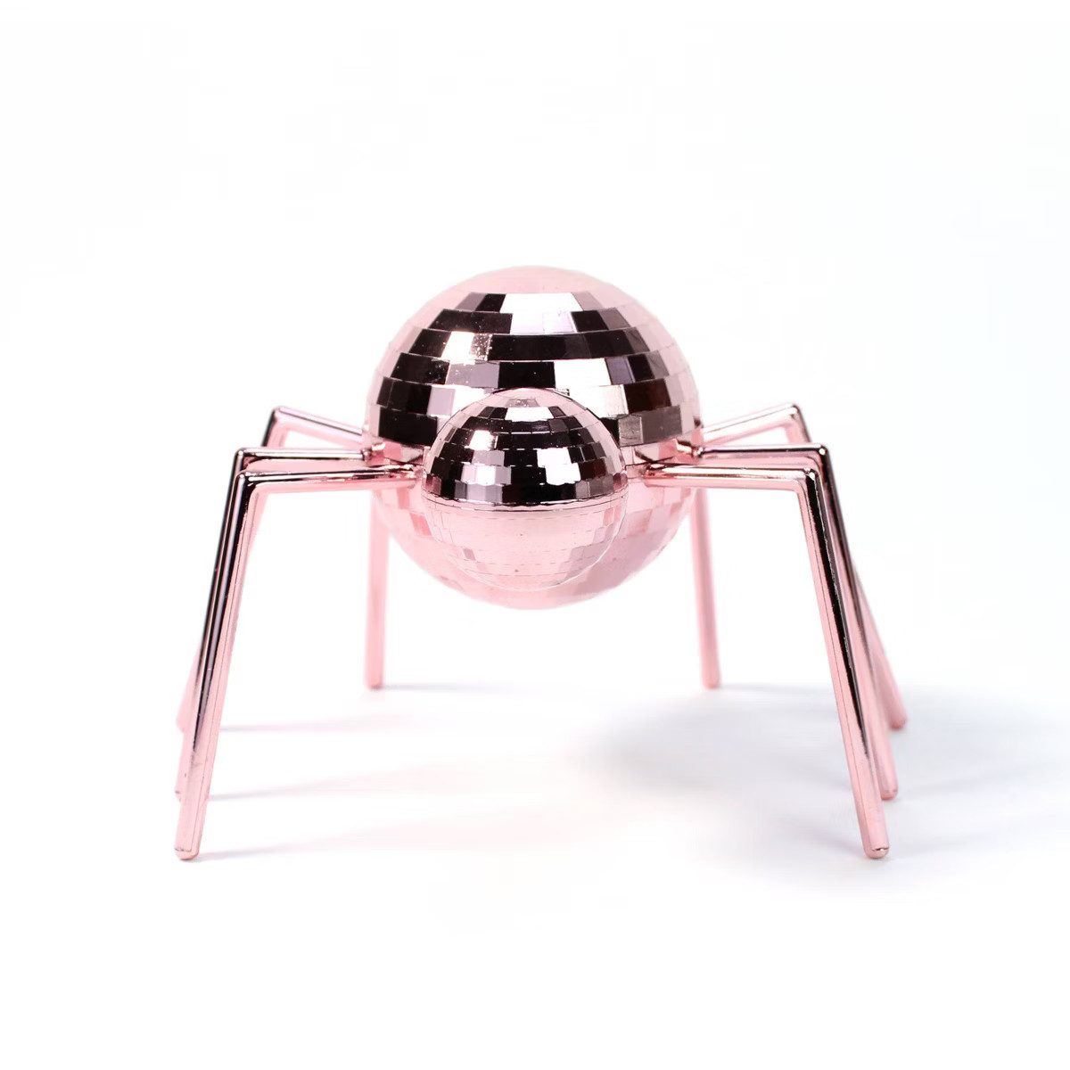 Halloween Pink Spider Disco Ball Figurines - Bullseye's Playground™ | Target