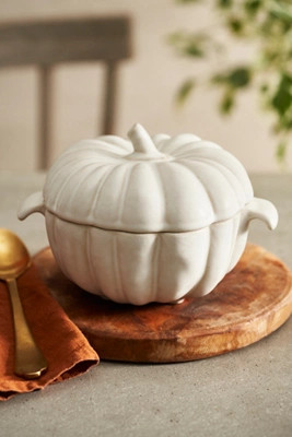 Ceramic Pumpkin Tureen | Anthropologie (US)