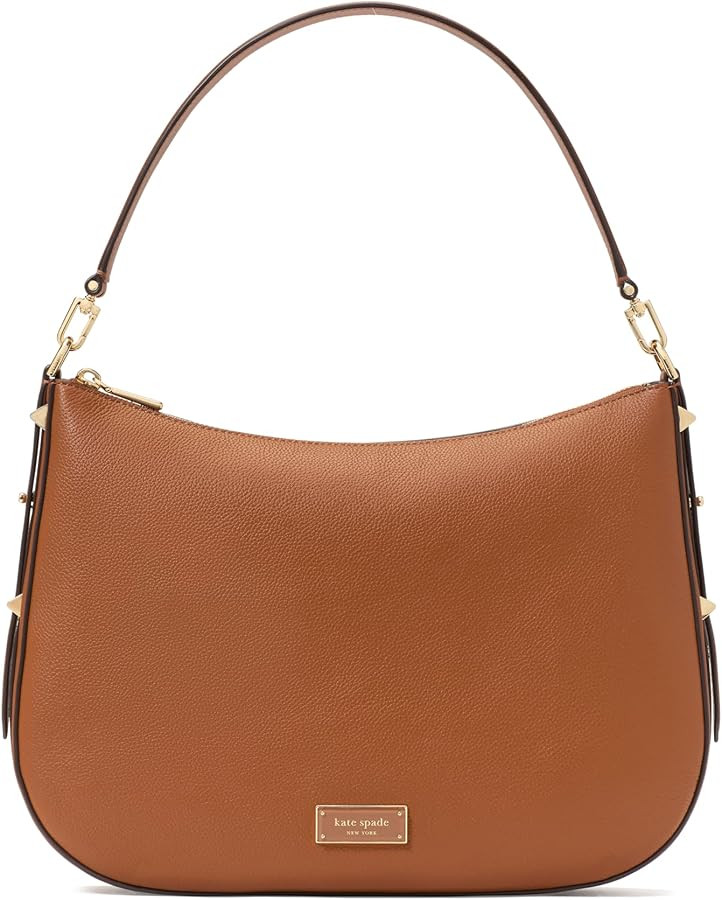 kate spade new york womens Liv Pebbled Leather Large Hobo | Amazon (US)