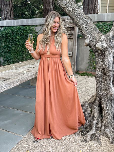 Maxi dress - wearing a large, this color is sold out but comes in 4 others 

#LTKFind #LTKstyletip #LTKSeasonal