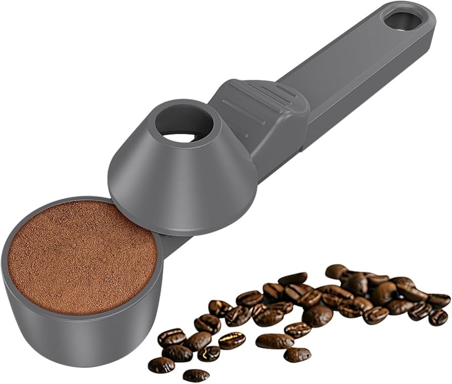 Coffee Scoop & Funnel for Reusable K Cup Refillable Coffee Pods, Coffee Measuring Spoon 2 Tablesp... | Amazon (US)