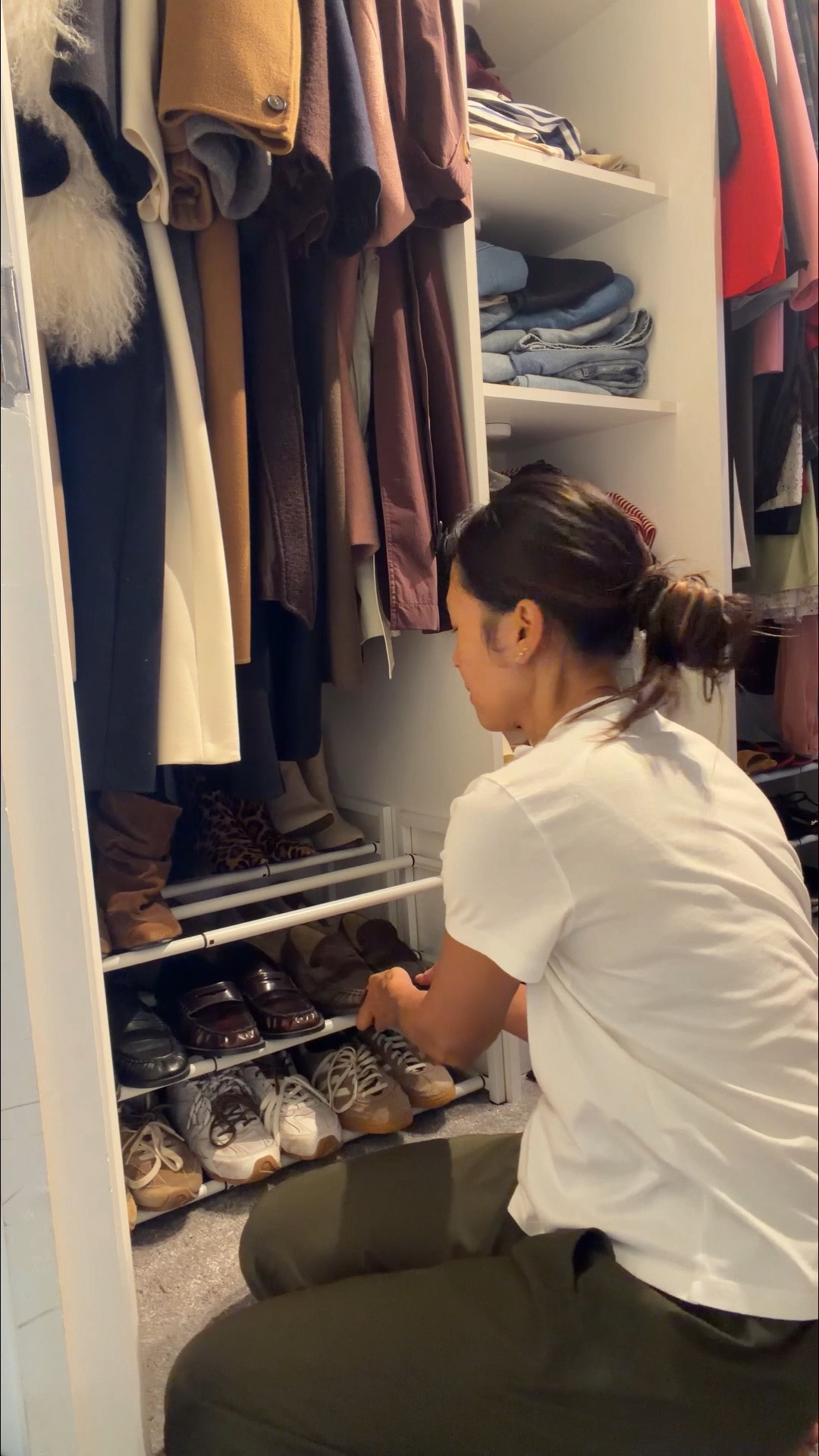 Organising and tidying my walk-in wardrobe and found these 3 tier white expandable shoe racks to display my shoes. Love that they’re expandable so useful for small and awkward spaces. Great for hallways too. Comes in a 2, 3 and 4 tier ans so sturdy and looks nice too. I found it on Amazon! AD #amazon

#LTKhome #LTKuk #LTKeurope