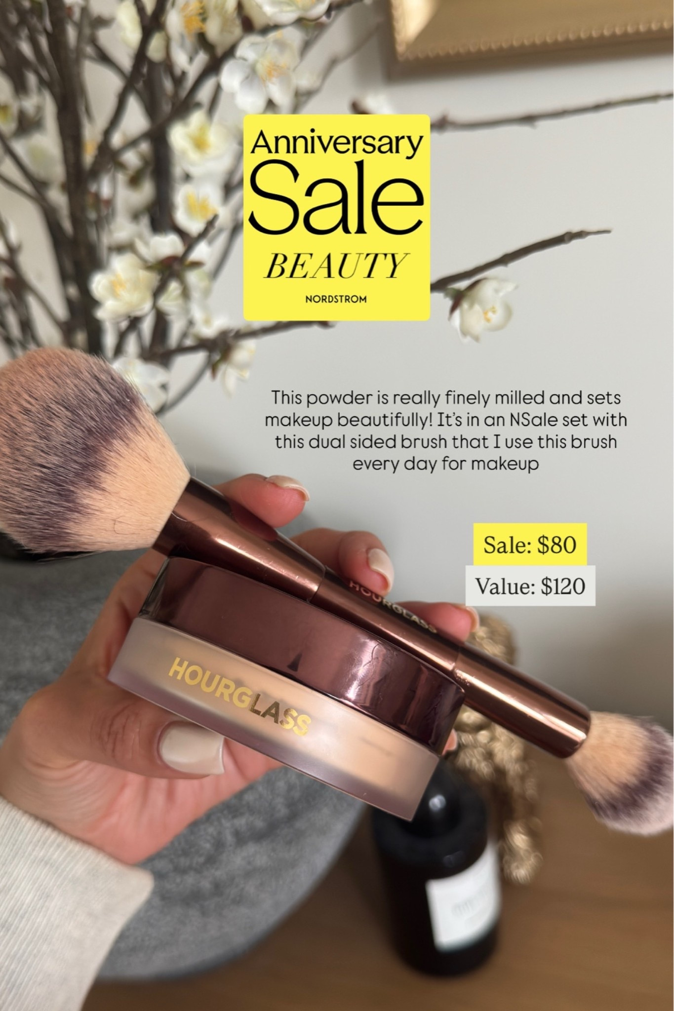 NSALE BEAUTY // Hourglass sets! Love the quality of my hourglass brushes and they have two sets this year the powder and dual sided powder brush and a trio of 3 brushes

#LTKSaleAlert #LTKBeauty