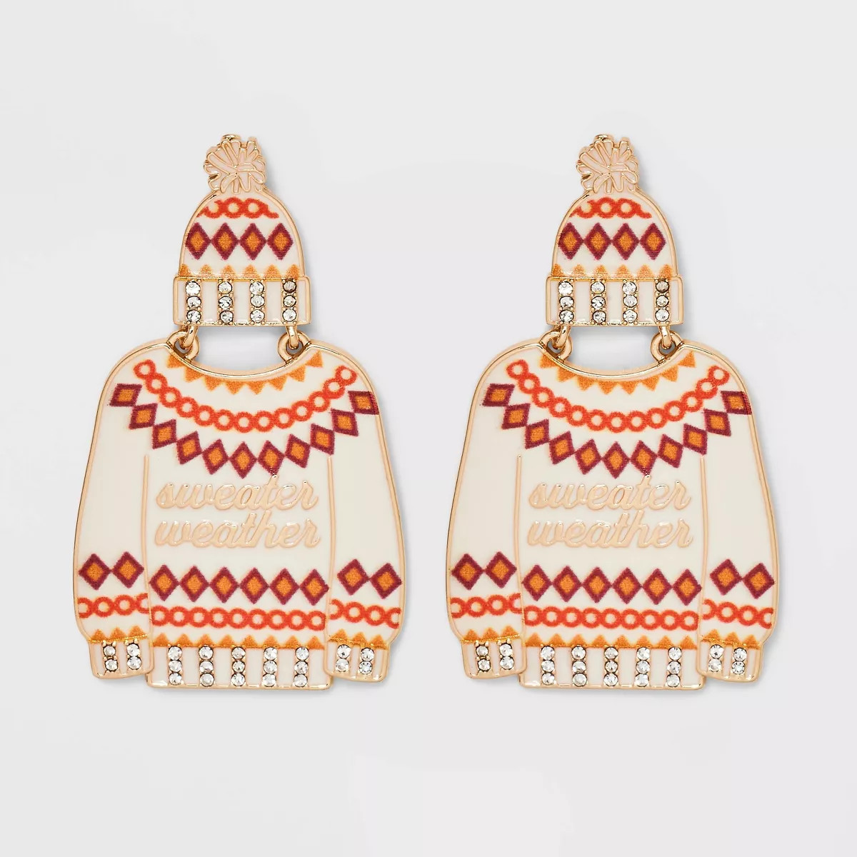 SUGARFIX by BaubleBar "Cozy As Can Be" Drop Earrings - Pink | Target