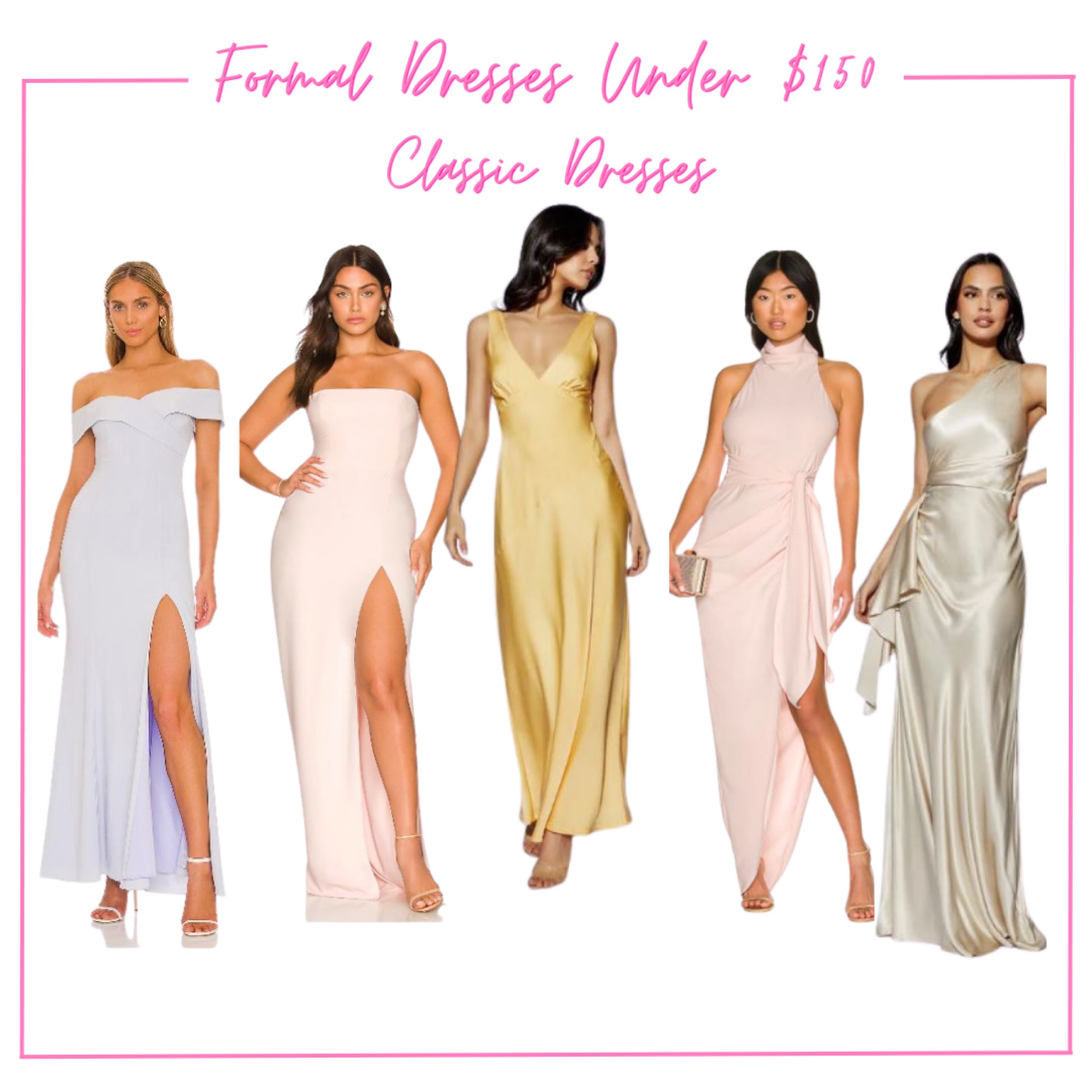 Want a classic look for your next formal event without breaking the bank? Shop these dresses all under $150!! 

#LTKcurves #LTKunder100 #LTKstyletip