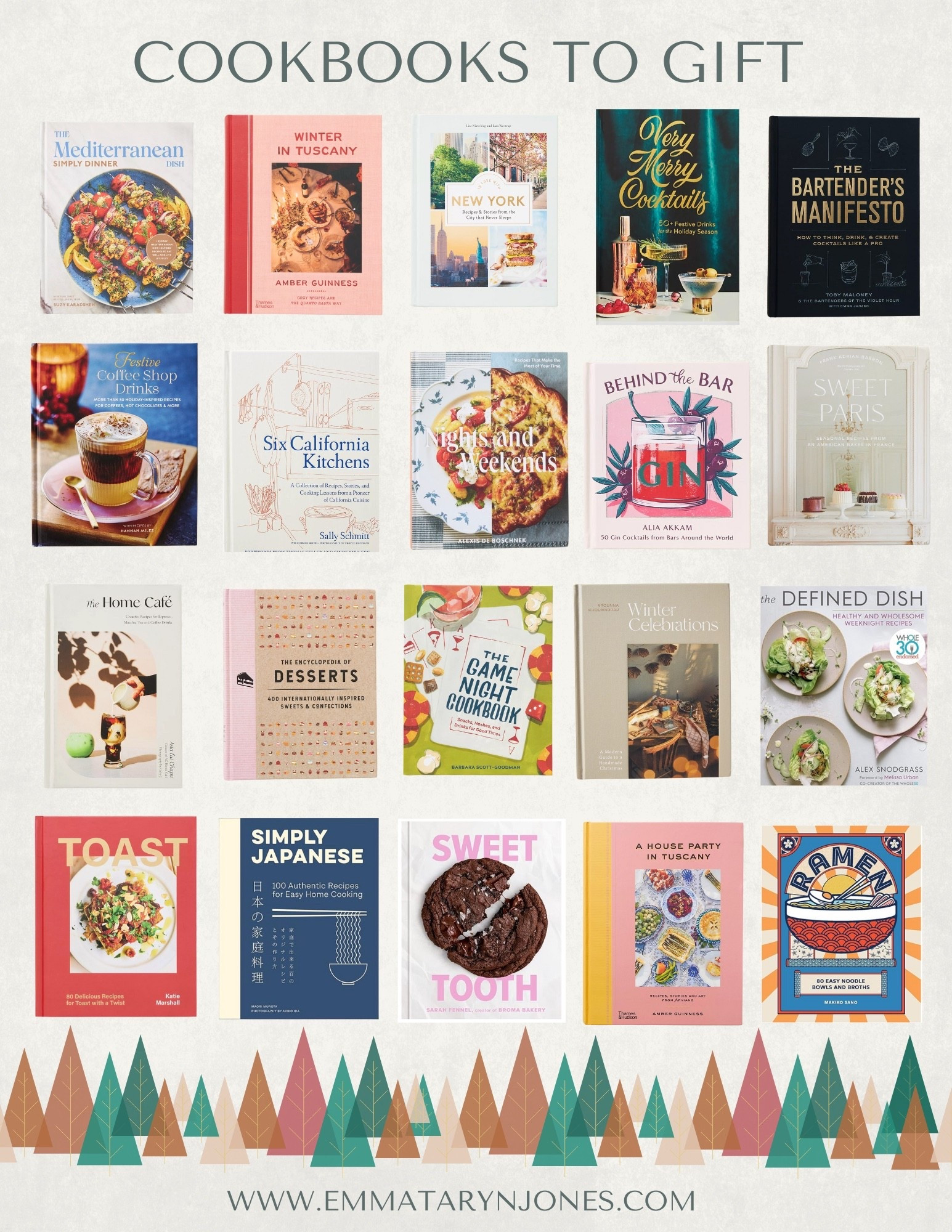 Cookbooks to gift this Christmas / Christmas gift guide / gift guide for the chef 

#LTKFindsUnder50 #LTKFindsUnder100 #LTKSeasonal

#LTKGiftGuide #LTKSeasonal #LTKHoliday