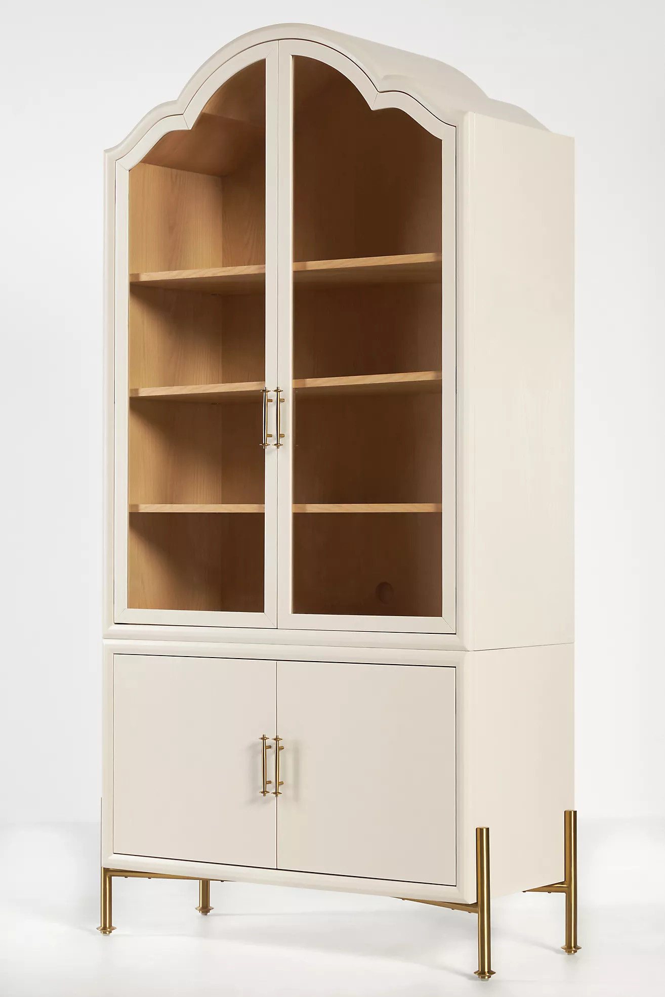 Livia Glass Hutch | Anthropologie (US)