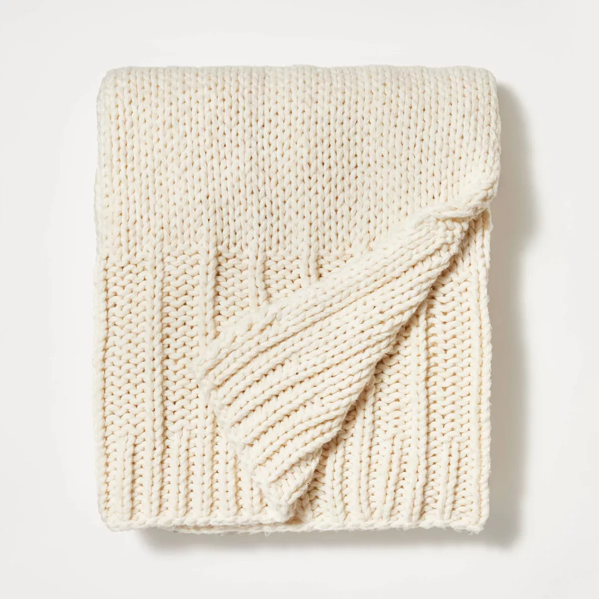 Chunky Knit Throw Blanket - Threshold™ designed with Studio McGee | Target