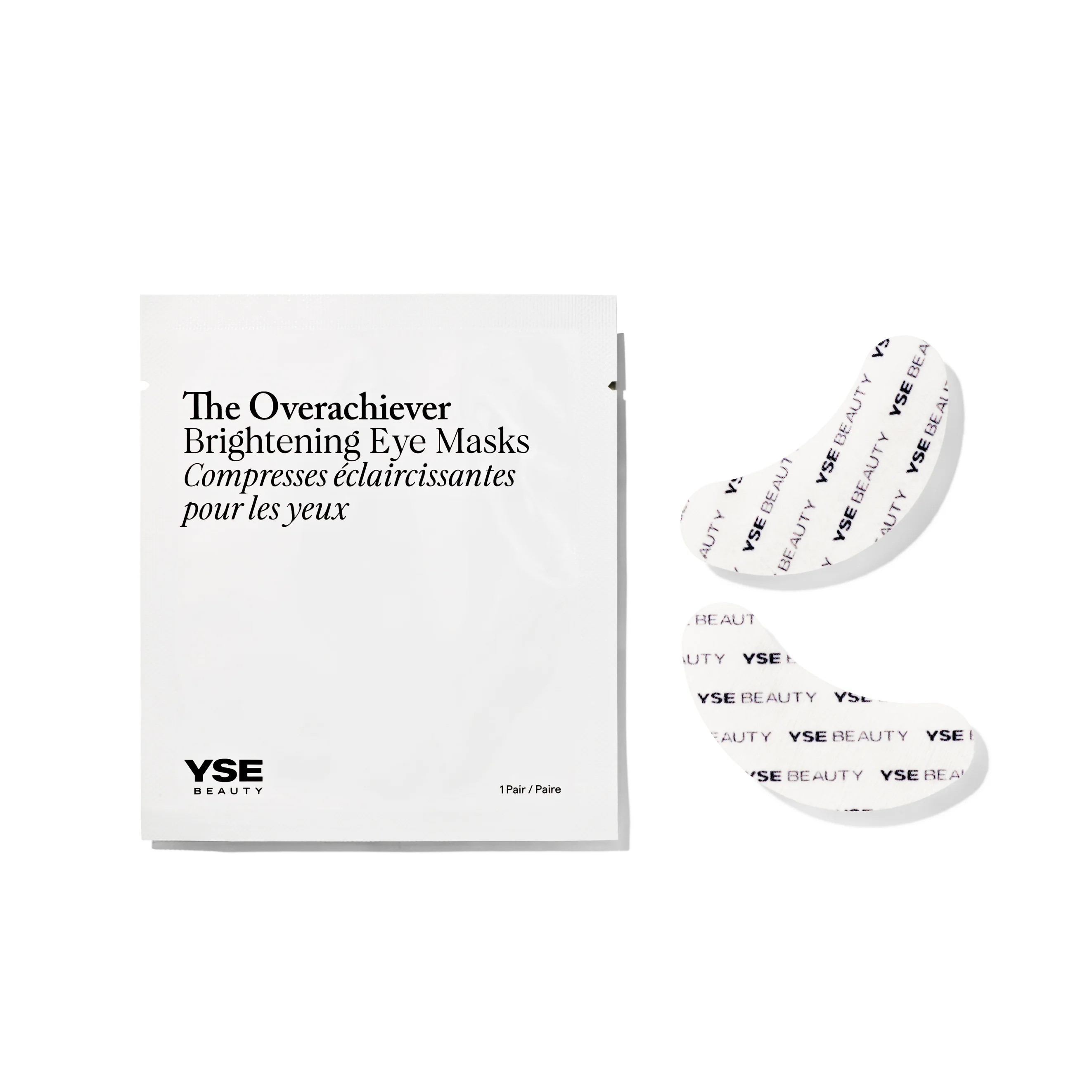 Overachiever Brightening Eye Masks | YSE Beauty