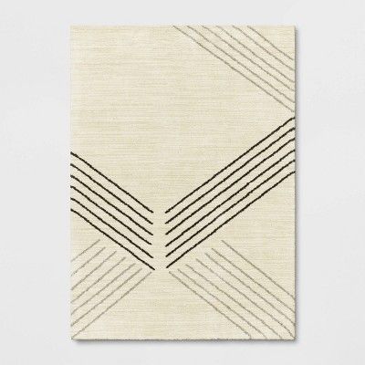 7&#39;x10&#39; Soria Line Geo Area Rug Cream - Project 62&#8482; | Target