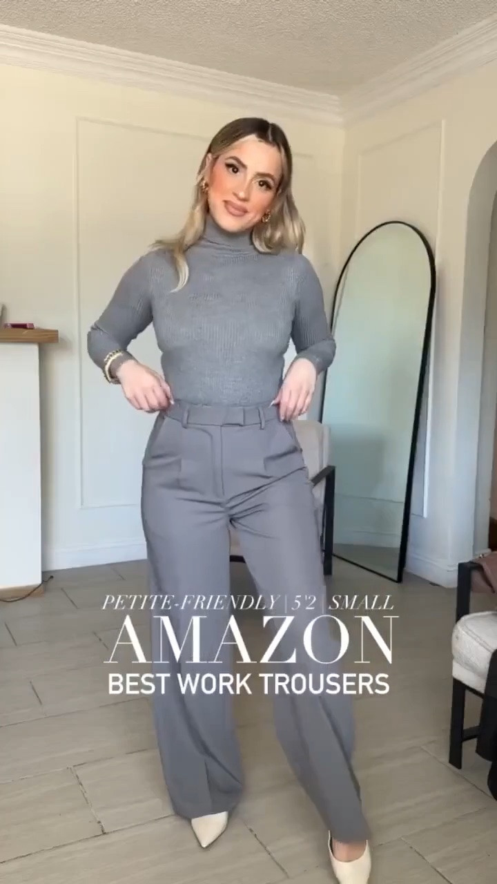 Theee best trousers from AMAZON 😍

✔️Grey: Small/long/thin in trousers
✔️Ivory: Small
✔️Dark green: original sold out/linked similar
✔️Brown: Small in pants
✔️Black: Small in pants// XS in MEN'S blazer
✔️Khaki: Small long thin in pants in khaki

#LTKgrwm #LTKootd #LTKWorkwear