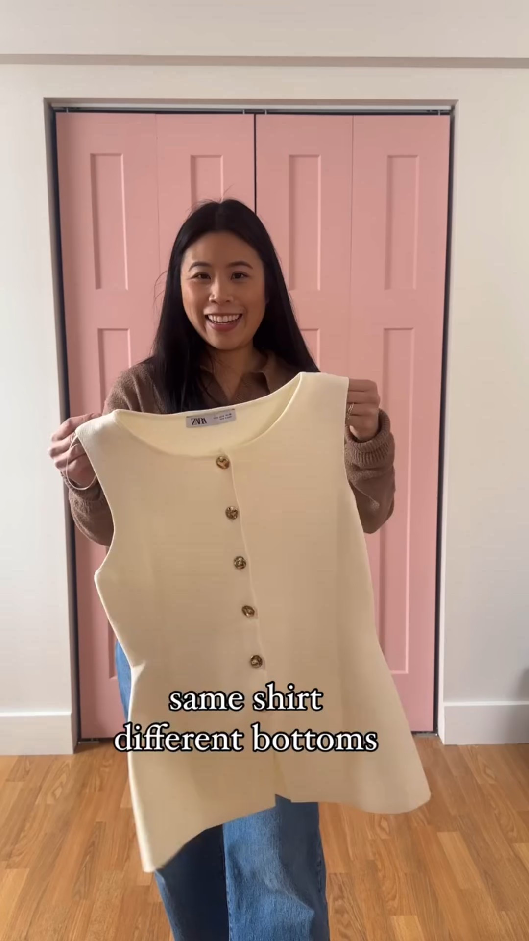 Everyone needs a cute knit white button up vest! Wear it causal or dress it up!

#LTKFindsUnder100 #LTKStyleTip #LTKFindsUnder50