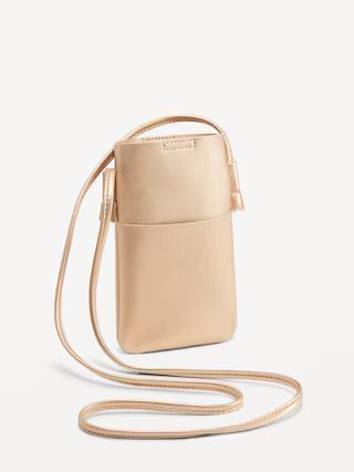 Faux Leather Crossbody Bag for Women | Old Navy (US)