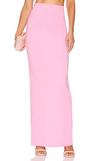 Belle Maxi Skirt in Baby Pink | Revolve Clothing (Global)