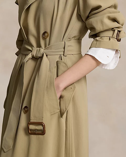 Twill Trench Coat | Ralph Lauren (UK)