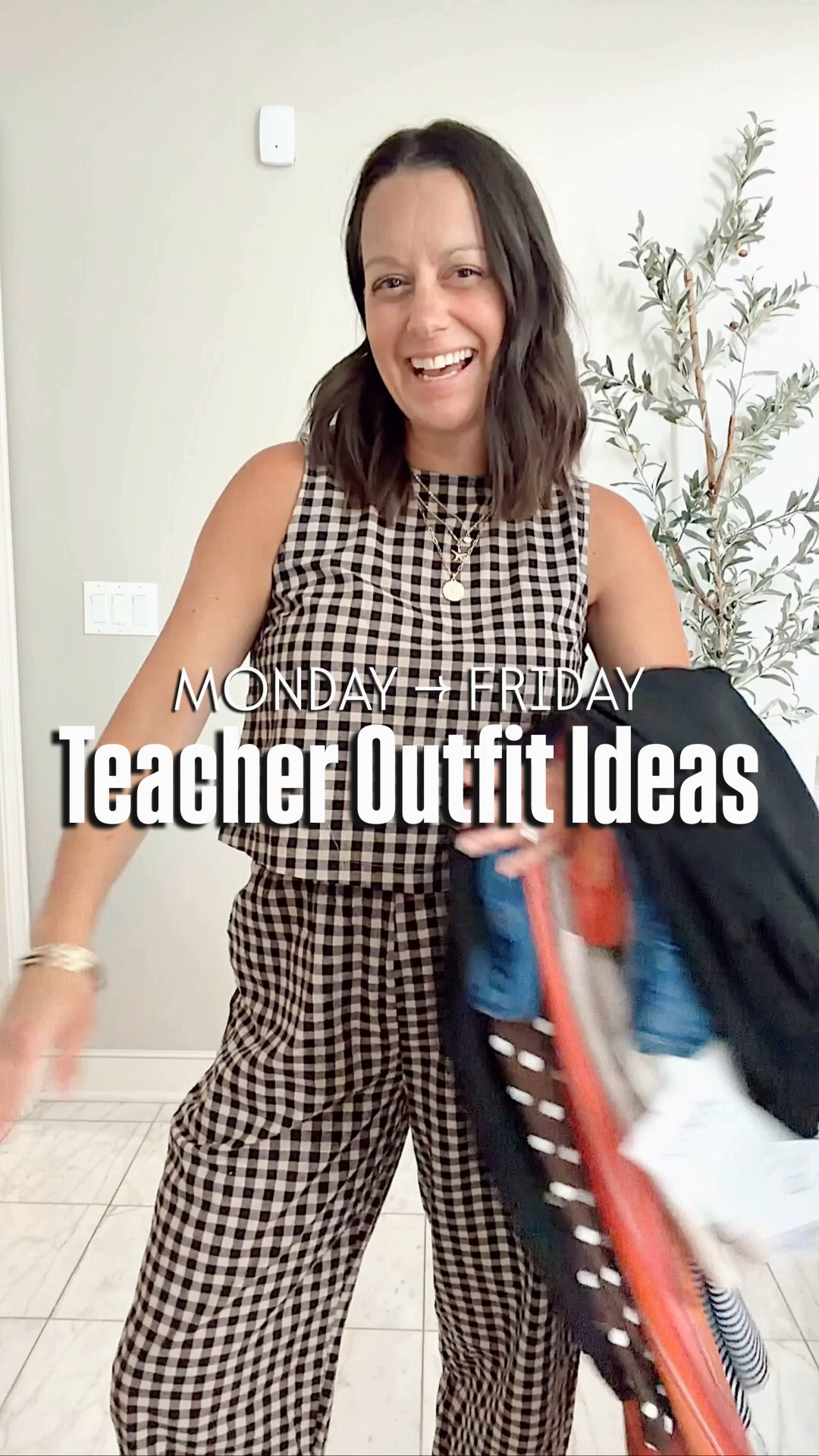 Teacher outfit ideas - all from Amazon!

White tank runs small, everything else runs true to size.  I’m wearing a small in everything except the white tank!

#LTKootd #LTKOver40 #LTKWorkwear