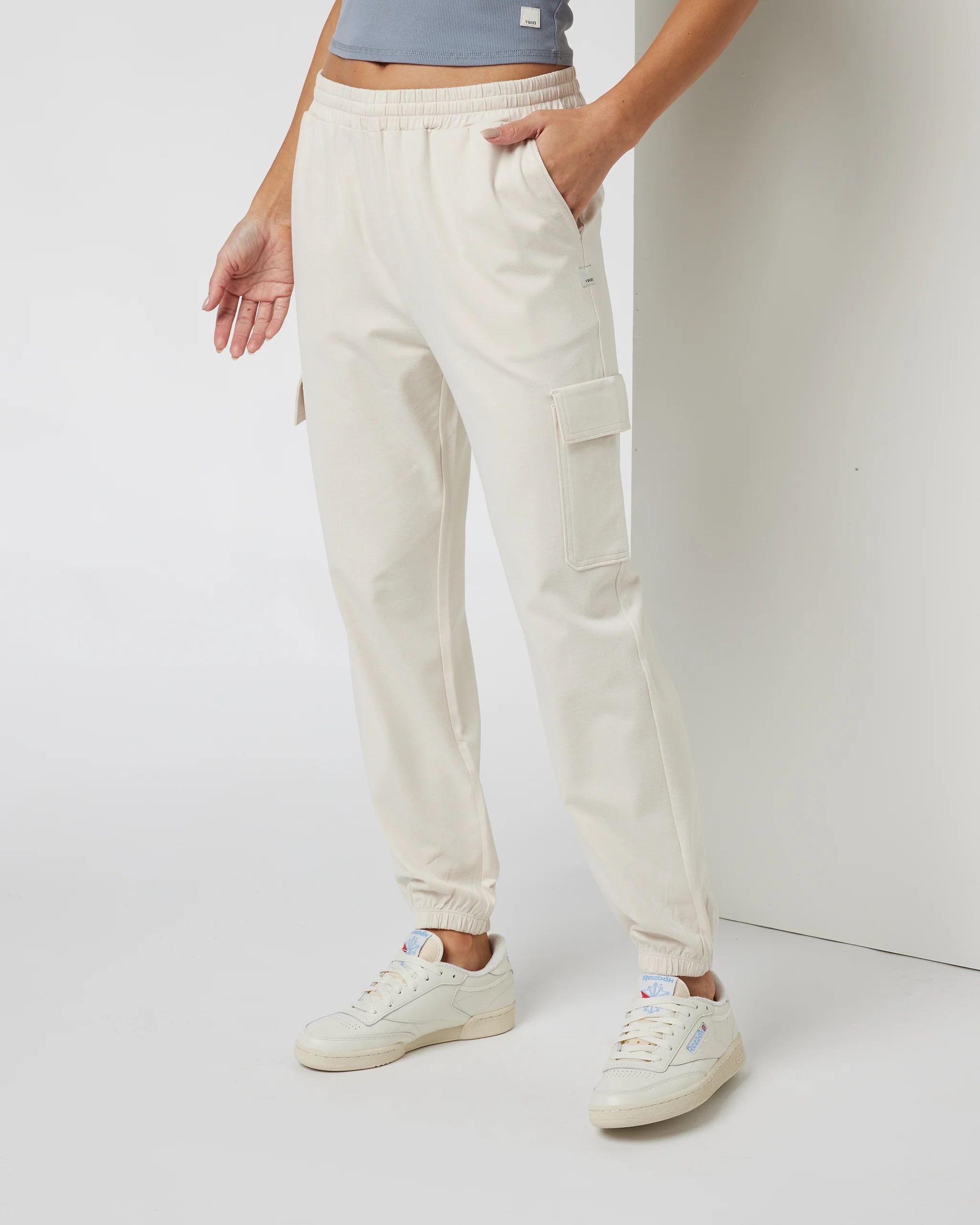 Boyfriend Cargo Jogger | Milkweed Heather Joggers | Vuori | Vuori Clothing (US & Canada)