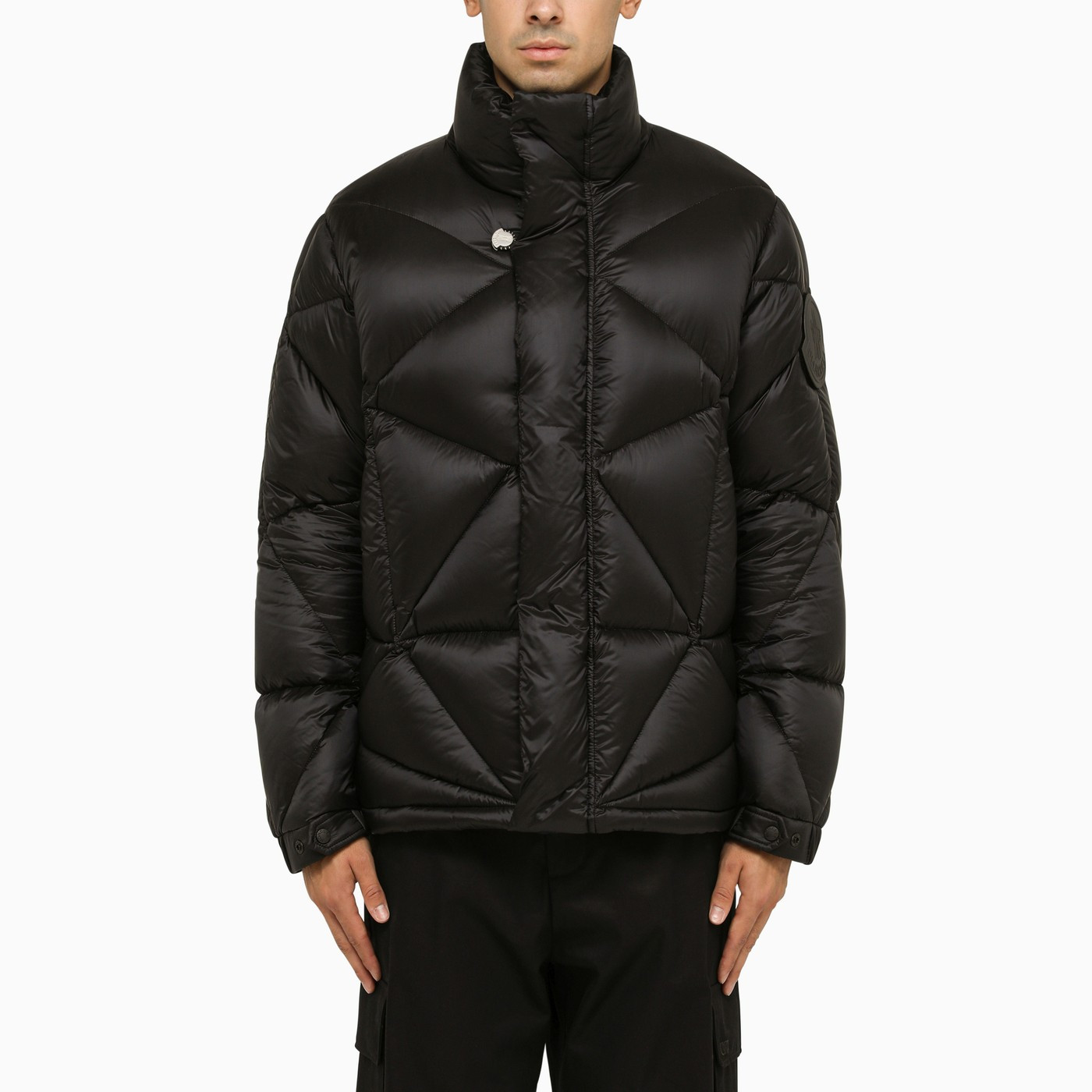 Oak short down jacket black | The Double F
