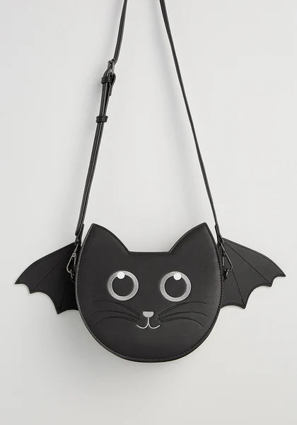 When A Cat Loves A Bat Crossbody Bag | ModCloth