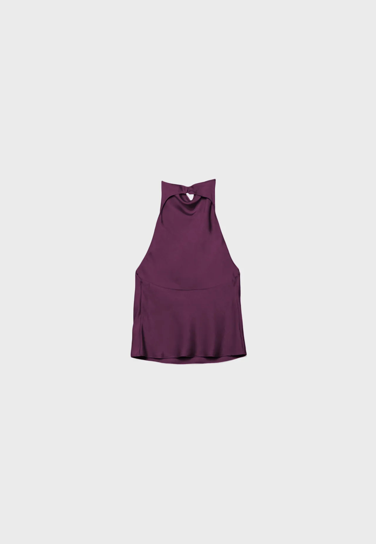 Satin-Neckholder-Top | Stradivarius DE