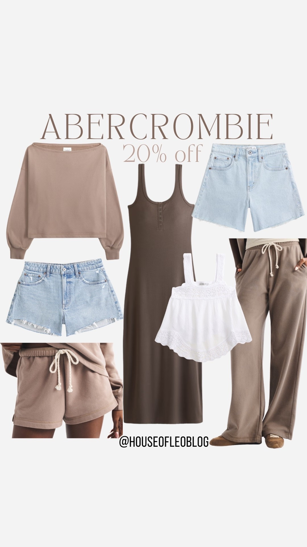 Abercrombie sale. Denim shorts.

#LTKSaleAlert