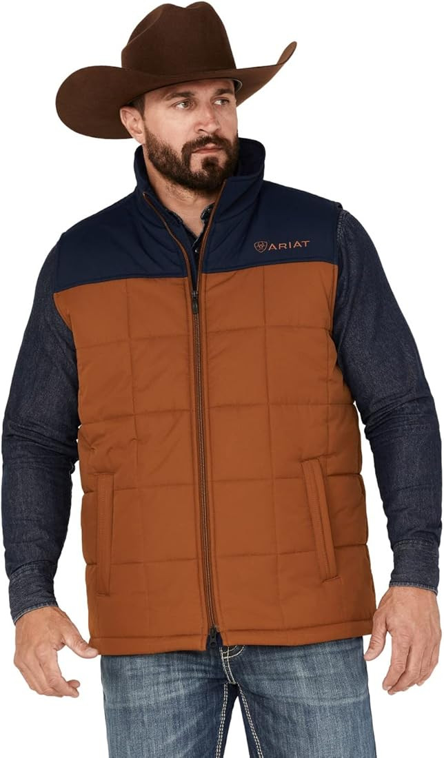 ARIAT Men's Standard Crius Insulated Vest | Amazon (US)
