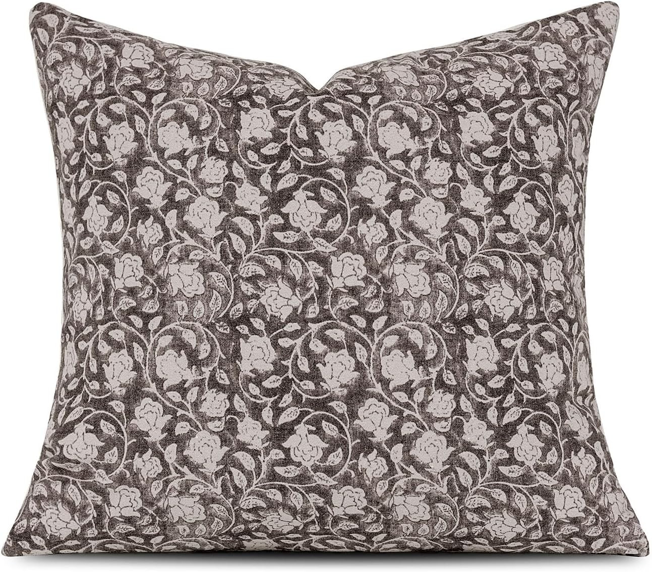 DOMVITUS Floral Pillow Covers 20x20, Throw Pillows for Couch, Floral Print Pillow Cover, Decorati... | Amazon (US)