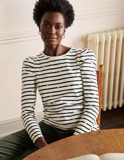 Imogen Breton - Gold Foil, Spot | Boden US | Boden (US)