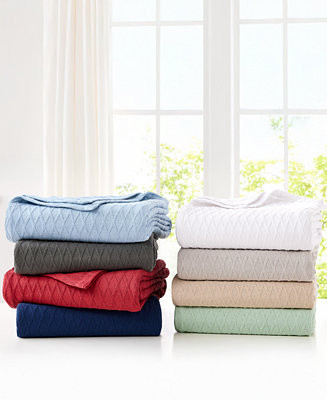 Lauren Ralph Lauren Classic Cotton Blanket  - Macy's | Macy's