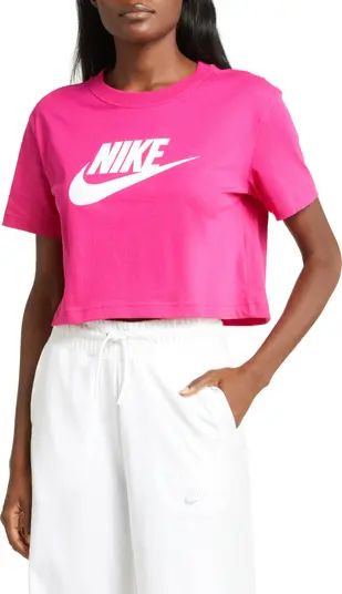 Nike Sportswear Essential Crop Graphic Tee | Nordstrom | Nordstrom Canada