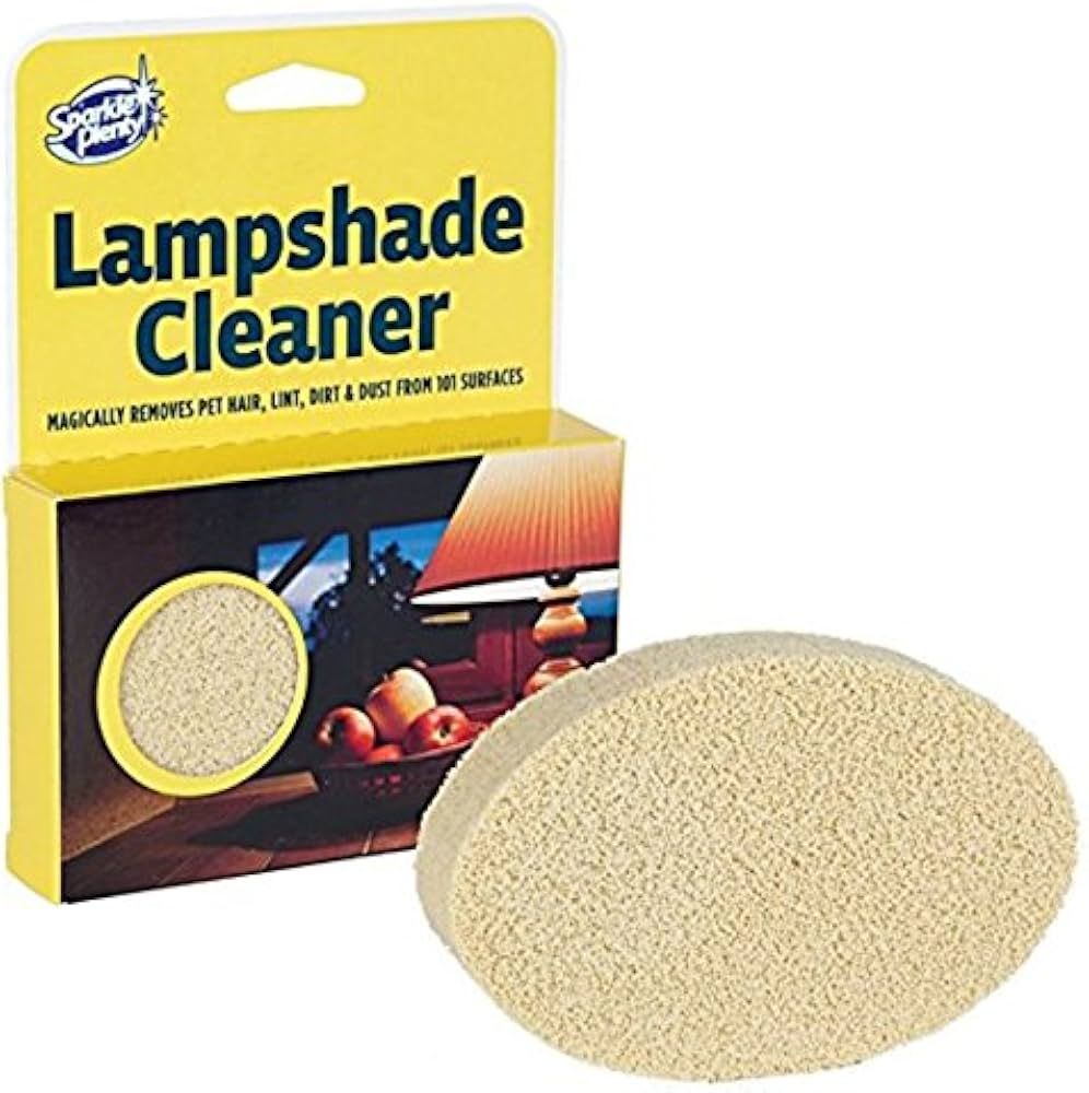 Sparkle Plenty Lampshade Cleaner, Sheer Fabric Cleaner, Delicate Pattern Lamp Shade Cleaner, Non-... | Amazon (US)