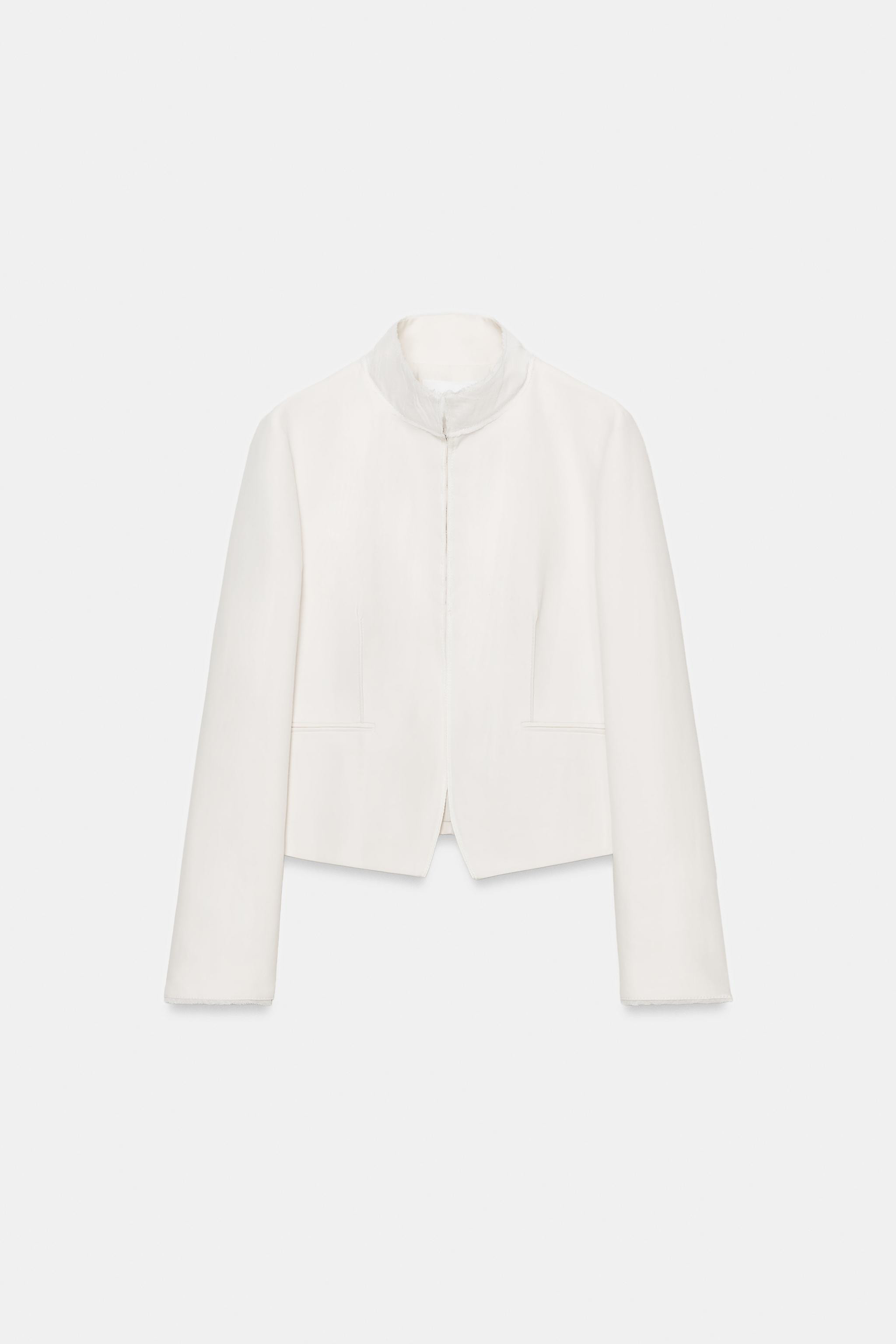 ZW COLLECTION COMBINATION TAILORED BLAZER | Zara US