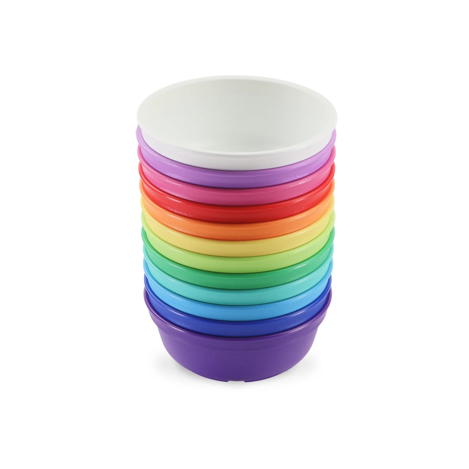 12 oz Bowl Rainbow Collection | Baby Bowls | Toddler Bowls | Re-Play