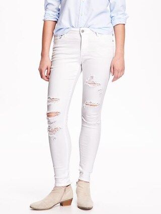 Mid-Rise Rockstar Distressed Jeans | Old Navy US