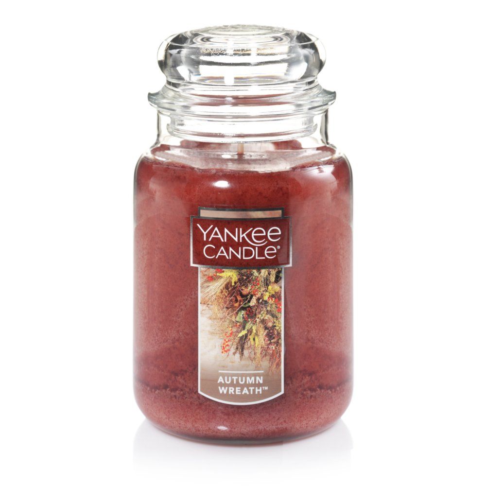 Autumn Wreath™ Original Large Jar Candles - Large Jar Candles | Yankee Candle | Yankee Candle