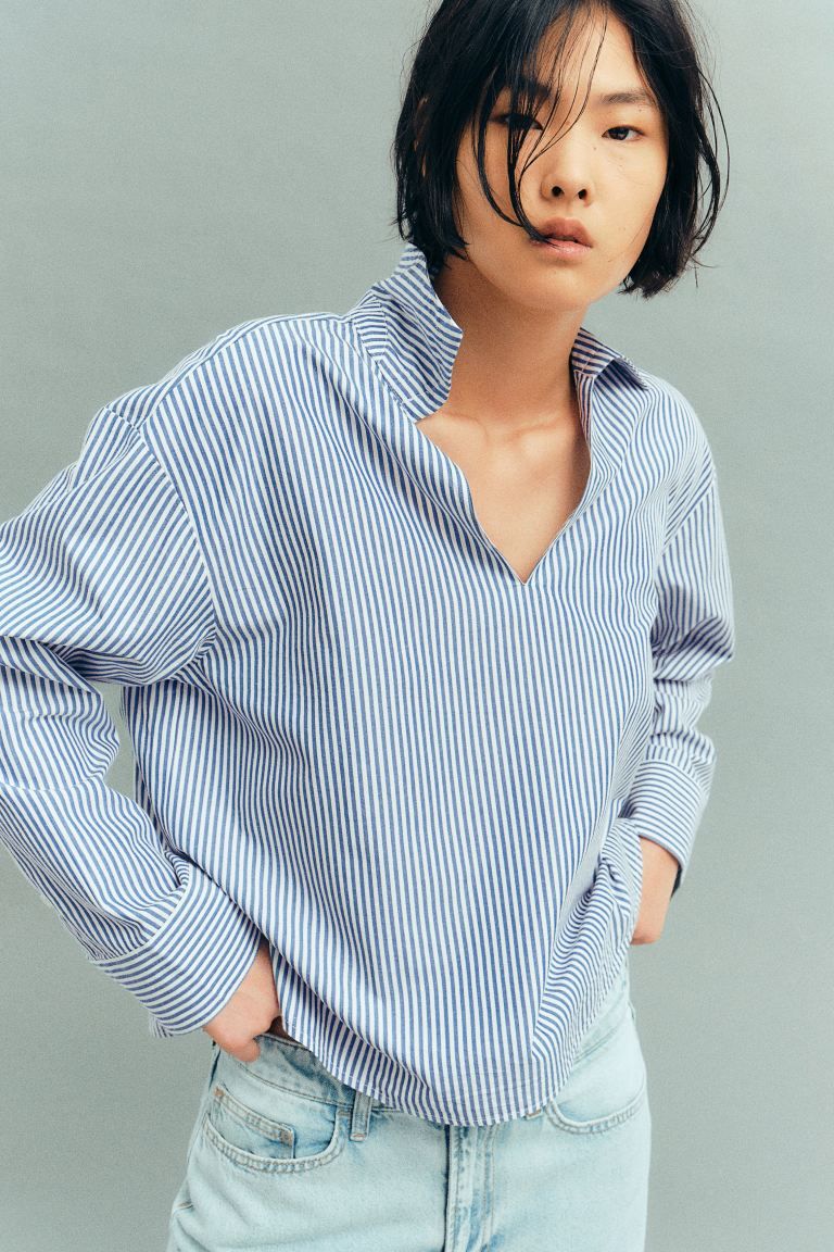 Popover shirt | H&M (UK, MY, IN, SG, PH, TW, HK)