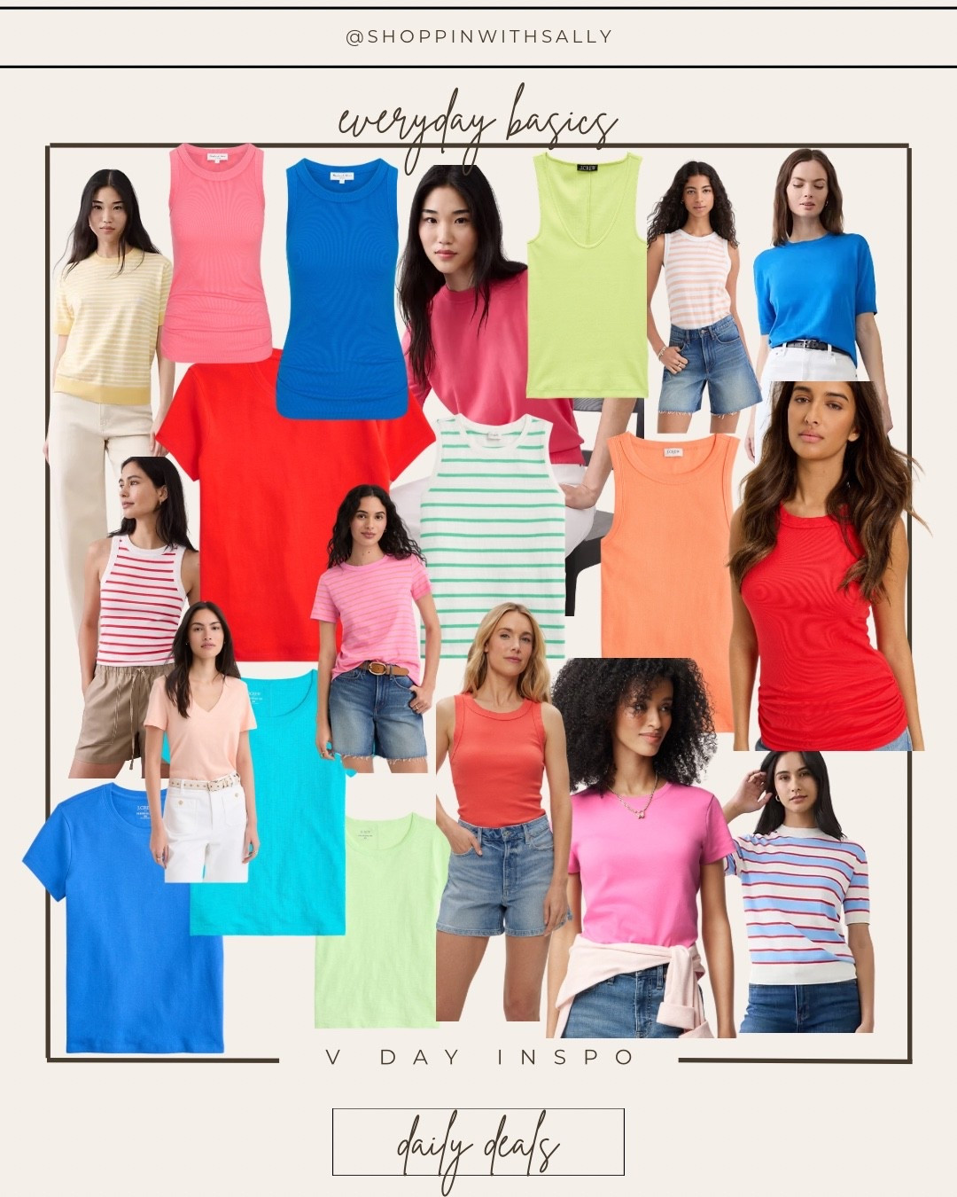Everyday basics!!! I rounded up everyday tanks and tees that are bright, comfy, and affordable!!! #everdaybasics

#LTKdayinmylife #LTKmomlife #LTKActive